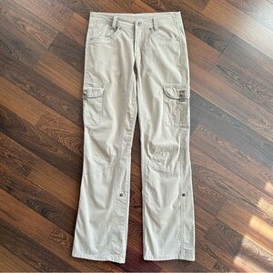 KUHL Vintage Patina Dye Roll Up Cargo Pants